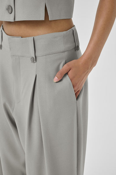 My Essential Wardrobe DisaMW High Wide Pantalon moon mist