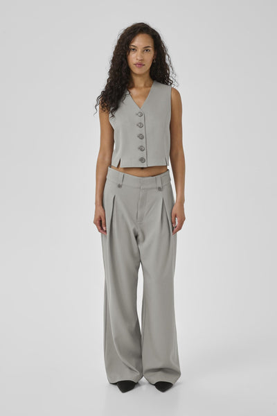 My Essential Wardrobe DisaMW High Wide Pantalon moon mist