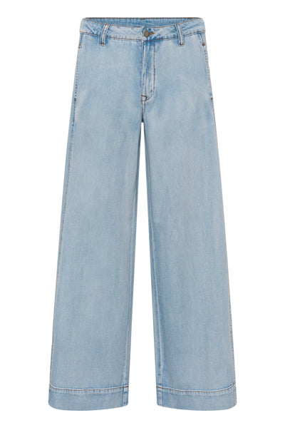 My Essential Wardrobe Hilma 171 X-Wide Broek L32 light blue wash