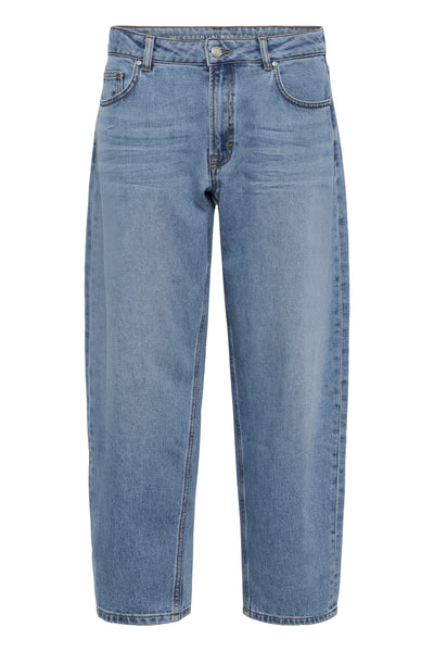 My Essential Wardrobe Baloo 139 High Barrel L30 medium blue wash