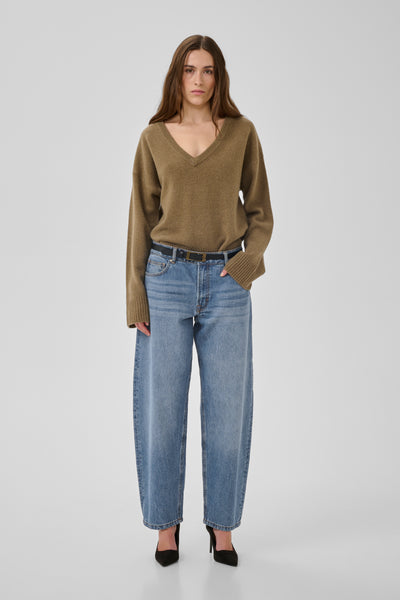 My Essential Wardrobe Baloo 139 High Barrel L30 medium blue wash