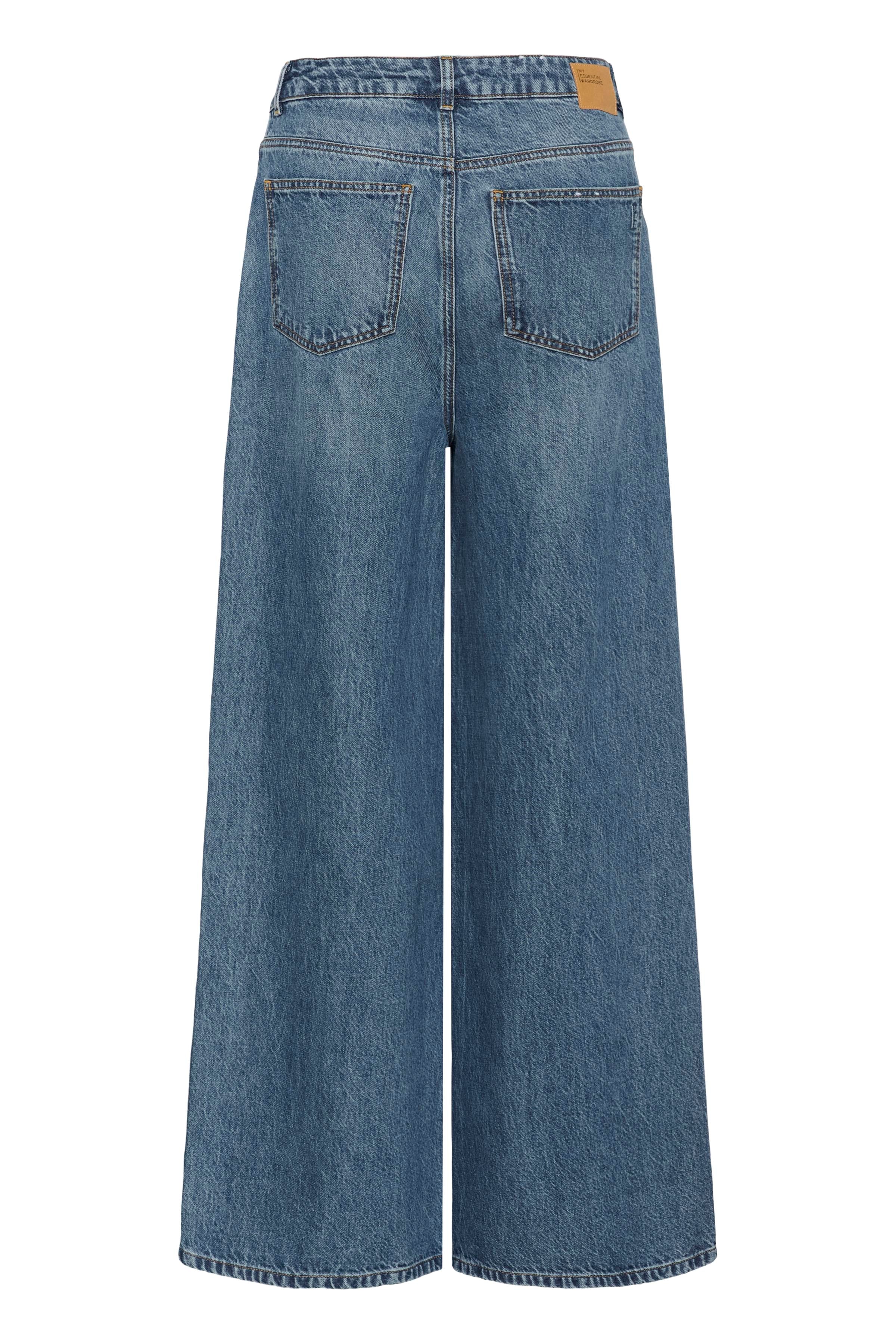 My Essential Wardrobe Jessie 174 Low Crotch X Wide L31 medium blue vintage wash