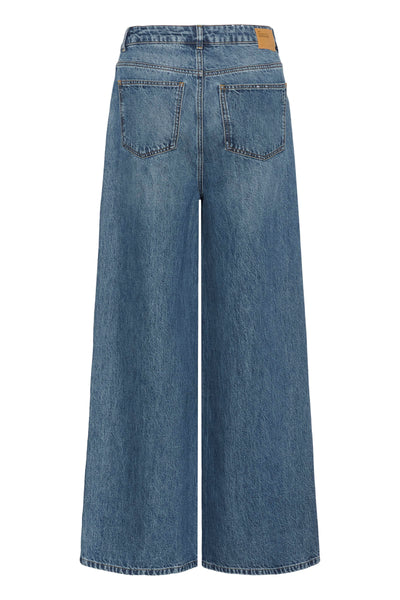 My Essential Wardrobe Jessie 174 Low Crotch X Wide L31 medium blue vintage wash