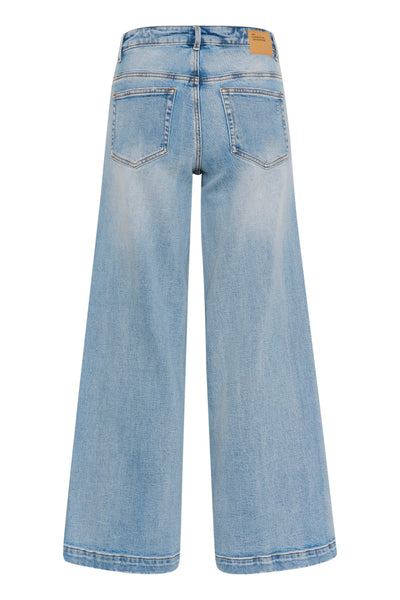 My Essential jeans Wardrobe jeans DangoMW 144 High X-Wide Broek L34 light blue retro wash