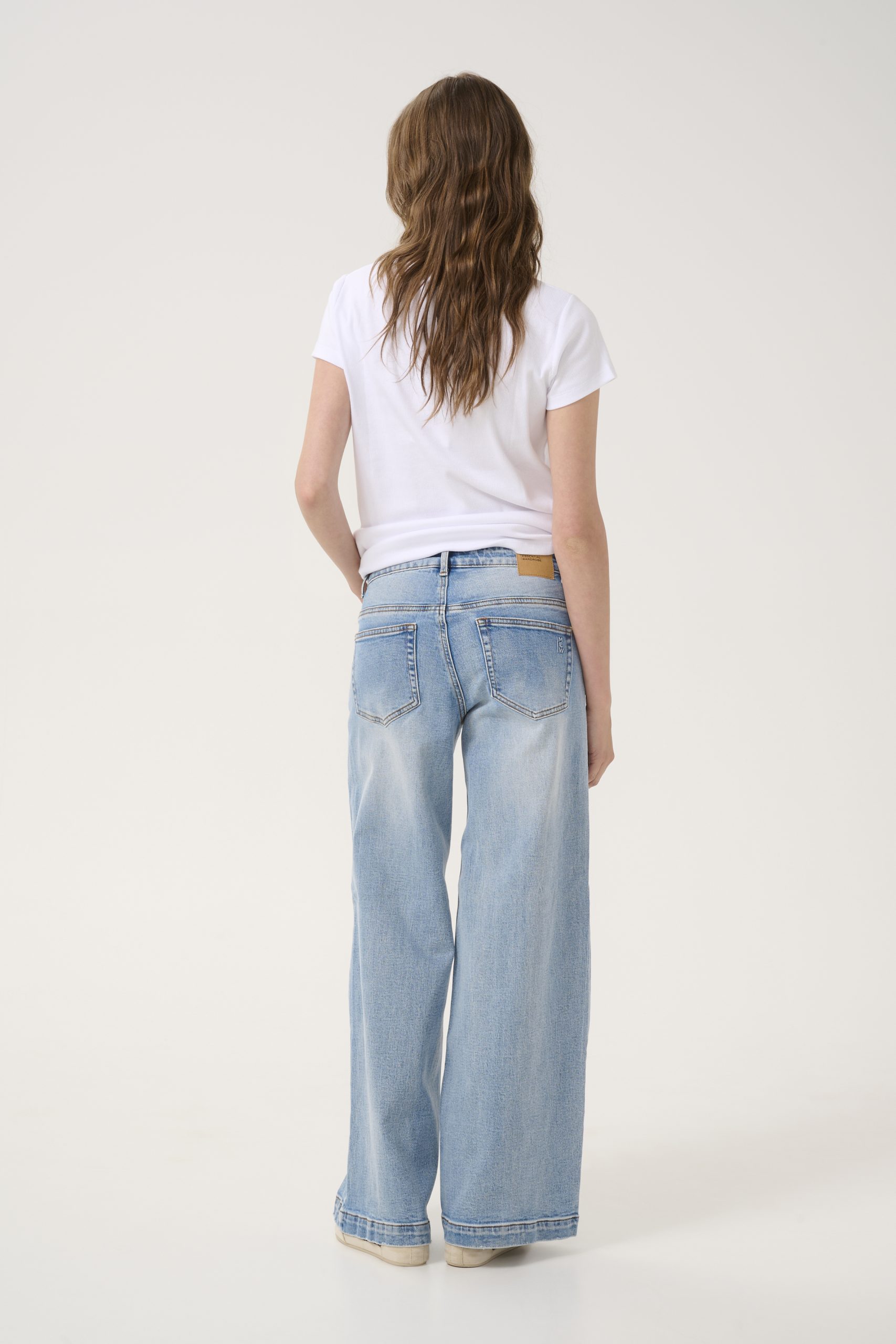 My Essential jeans Wardrobe jeans DangoMW 144 High X-Wide Broek L34 light blue retro wash