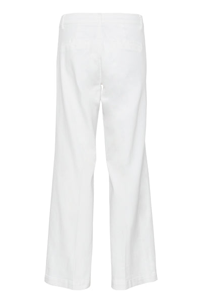 My Essential Wardrobe Lara 149 Wide Broek L34 bright white