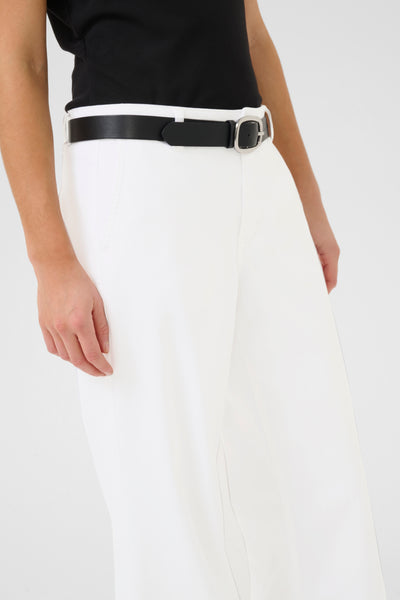 My Essential Wardrobe Lara 149 Wide Broek L34 bright white