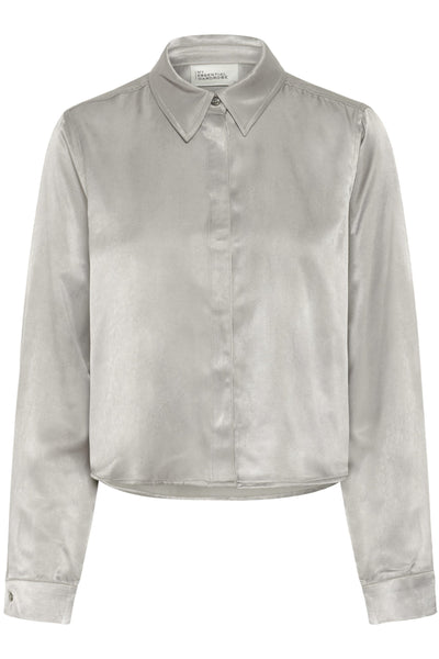 My Essential Wardrobe EstelleMW Short Shirt Blouse moon mist