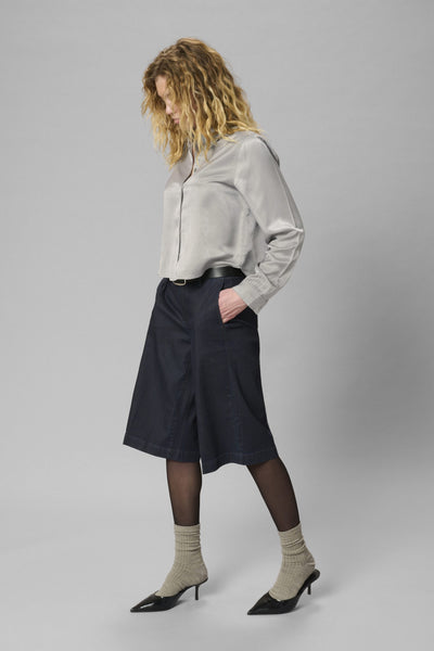 My Essential Wardrobe EstelleMW Short Shirt Blouse moon mist