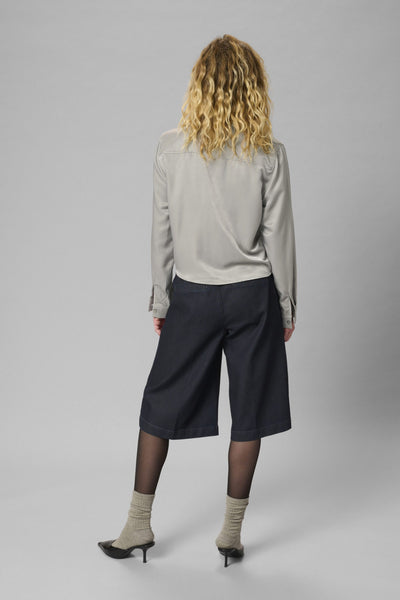 My Essential Wardrobe EstelleMW Short Shirt Blouse moon mist