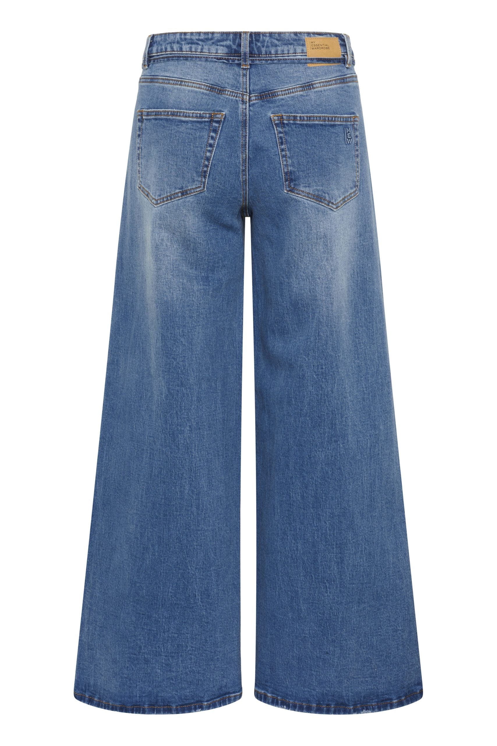 My Essential Wardrobe Jeans Karo 144 Mid X-Wide Broek L34 medium blue wash