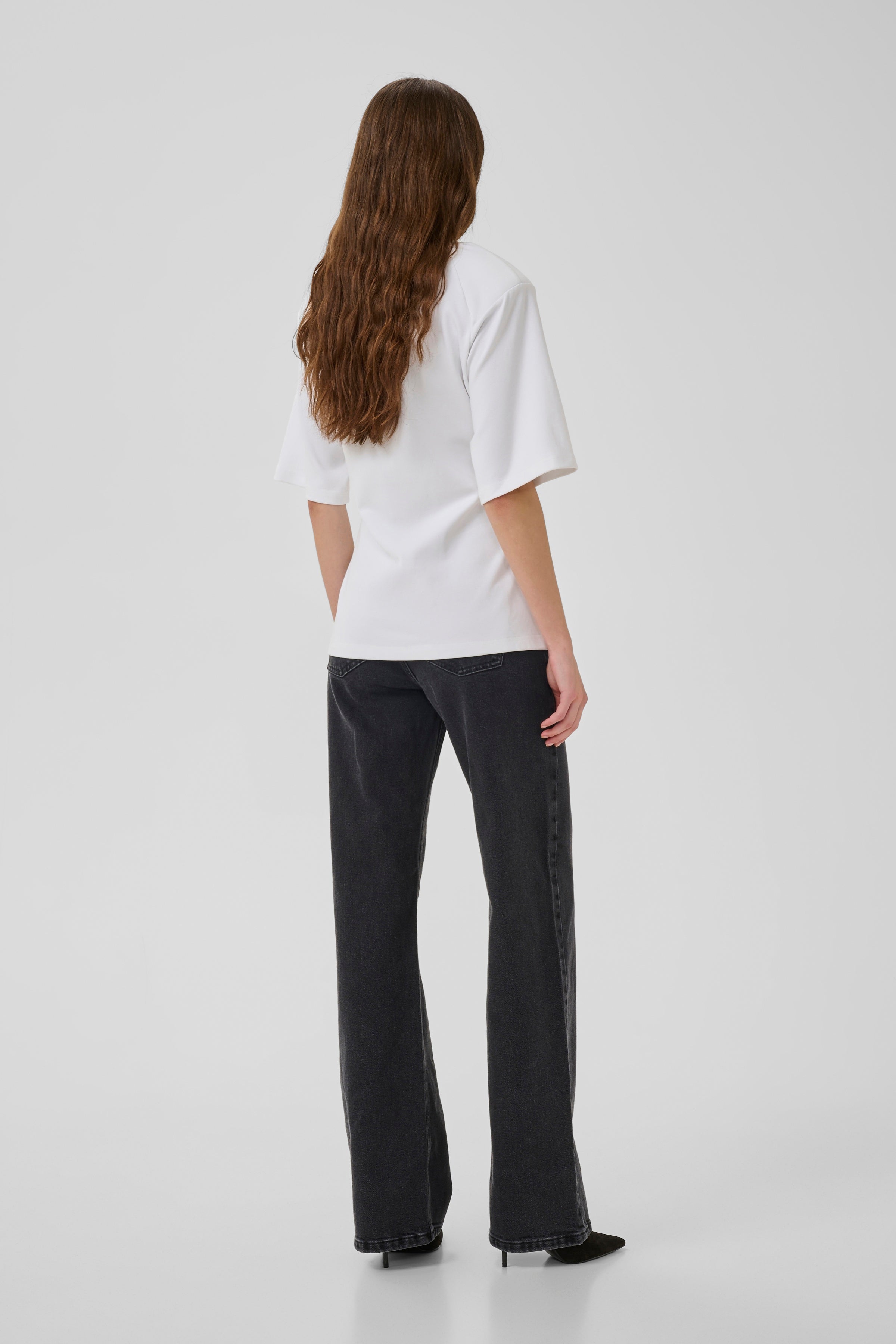 My Essential Wardrobe Apir Belt Tee snow white