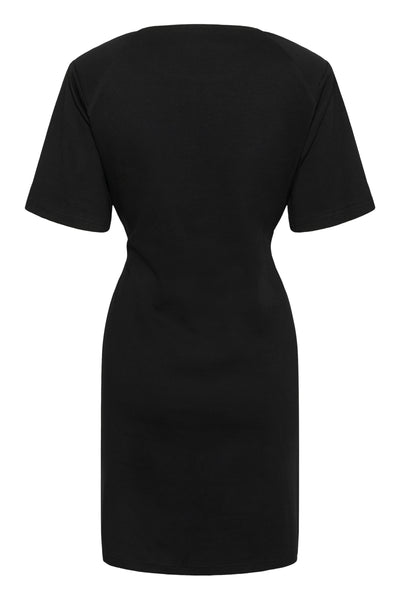 My Essential Wardrobe MWApir Belt Dress zwart
