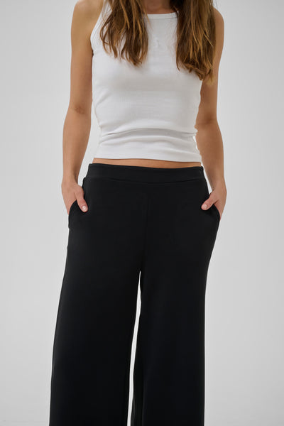 My Essential Wardrobe MWHelle Wide Pant zwart
