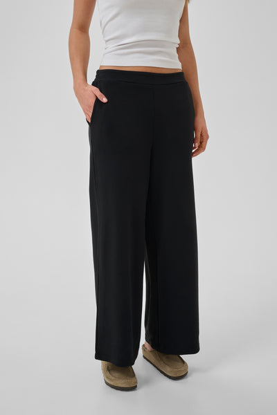 My Essential Wardrobe MWHelle Wide Pant zwart