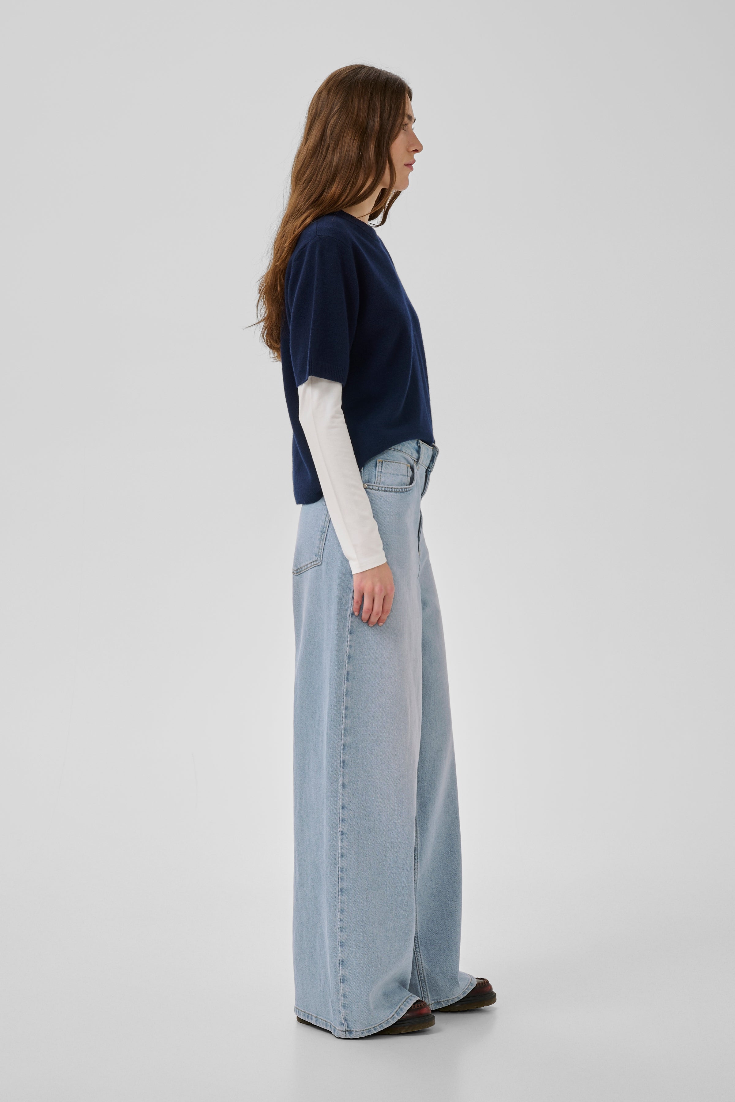 My Essential Wardrobe Jessie 139 Low Crotch X Wide L33 light blue