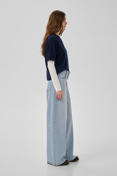 My Essential Wardrobe Jessie 139 Low Crotch X Wide L33 light blue