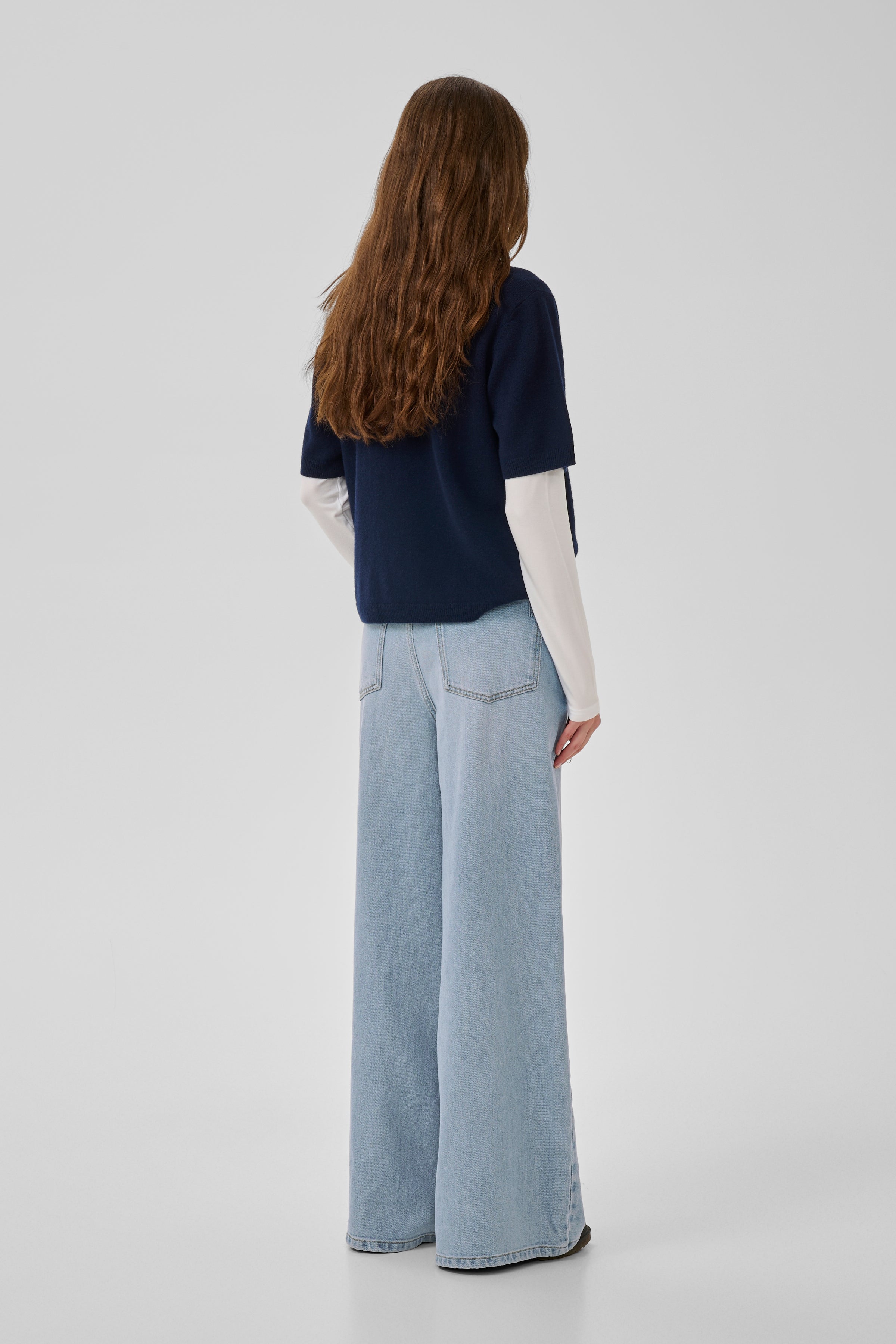 My Essential Wardrobe Jessie 139 Low Crotch X Wide L33 light blue