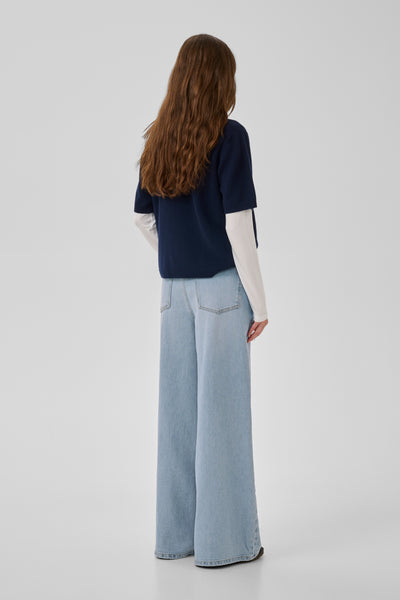My Essential Wardrobe Jessie 139 Low Crotch X Wide L33 light blue