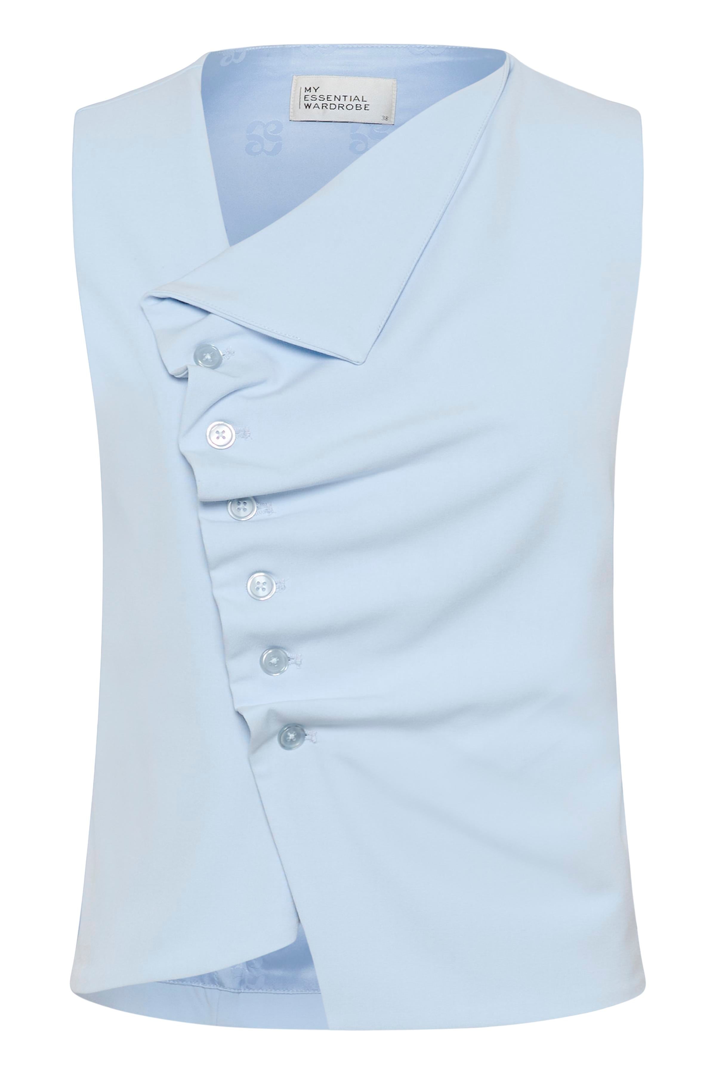 My Essential Wardrobe Hace Top cashmere blue