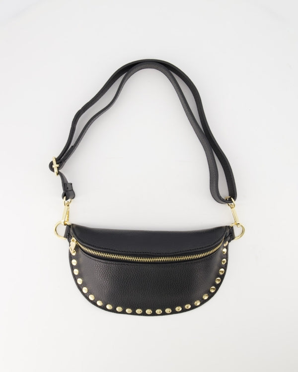Debby Tas Leer Studs T288 zwart