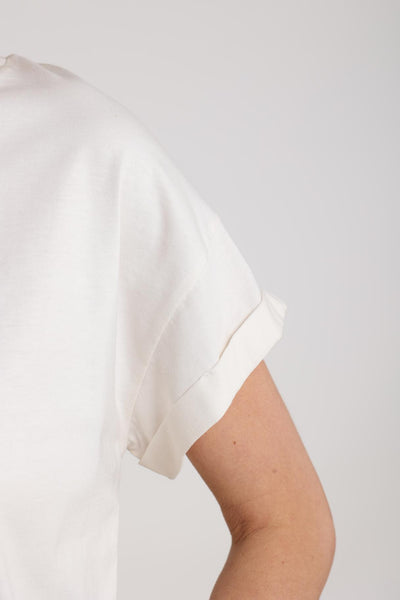 Nukus Lou Shirt offwhite gold