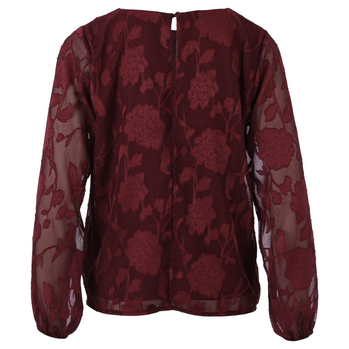 Enjoy Kanten Ballon Top 127685 bordeaux