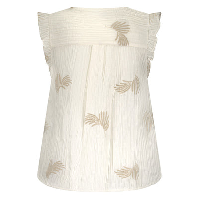 Nukus Montel Top offwhite zand