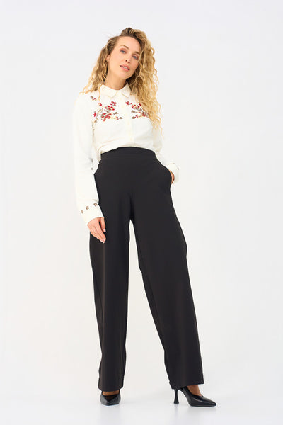 Mi Piace Travelbroek 202884 zwart Recht heavy Dikkere Kwaliteit