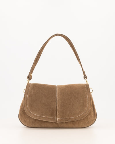 Catania Schoudertas Suede T413 taupe