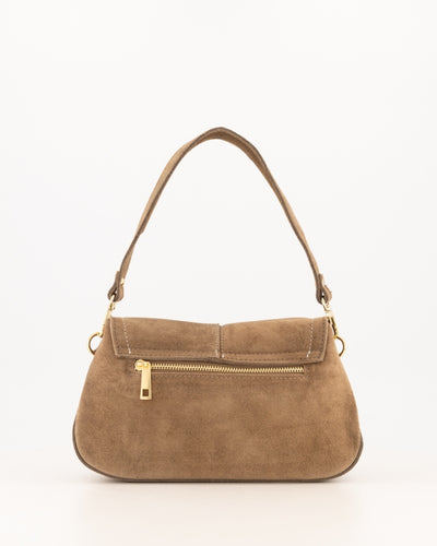 Catania Schoudertas Suede T413 taupe