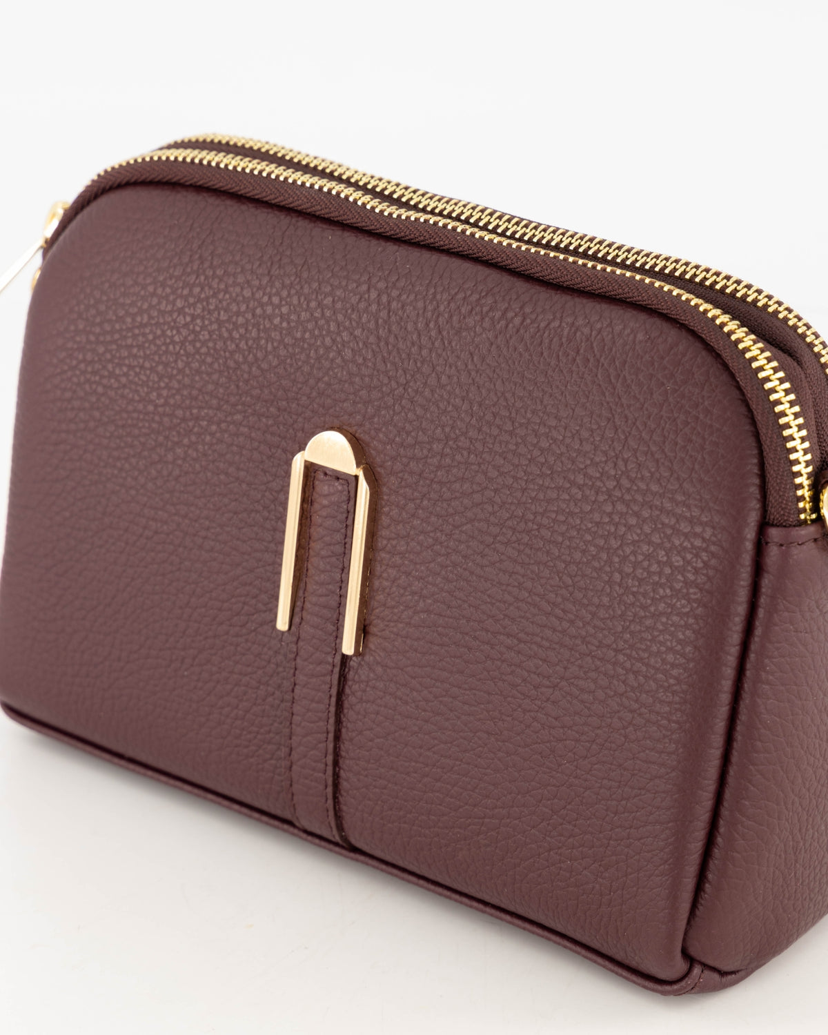 Carini Handtas Leer T417 bordeaux