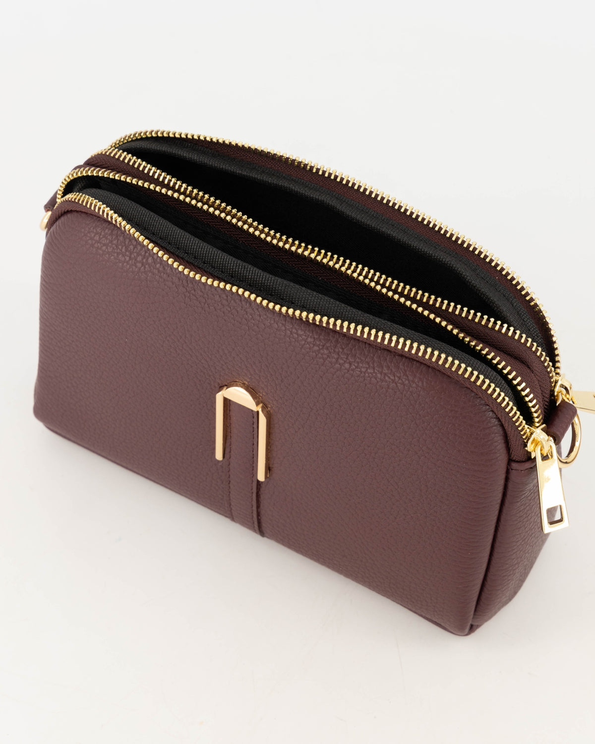 Carini Handtas Leer T417 bordeaux