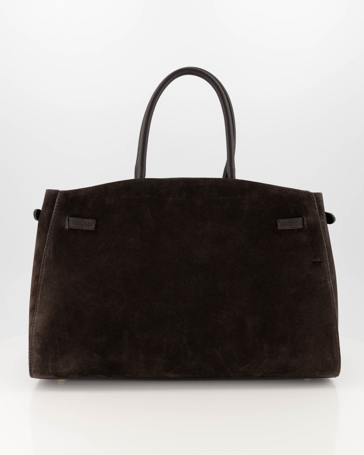 Braga Schoudertas Suede Donkerbruin T426