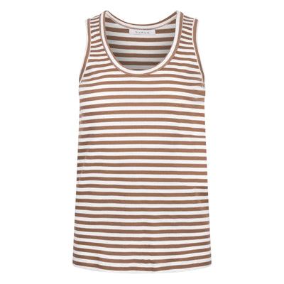 Nukus Steffie Singlet Top offwhite/fango