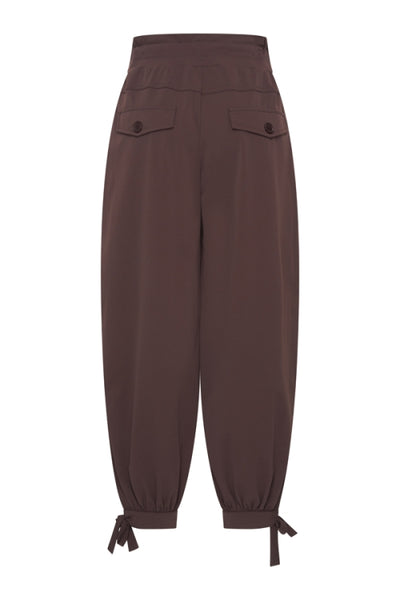 Mi Piace Travelstof Balloon Broek 202956 Espresso