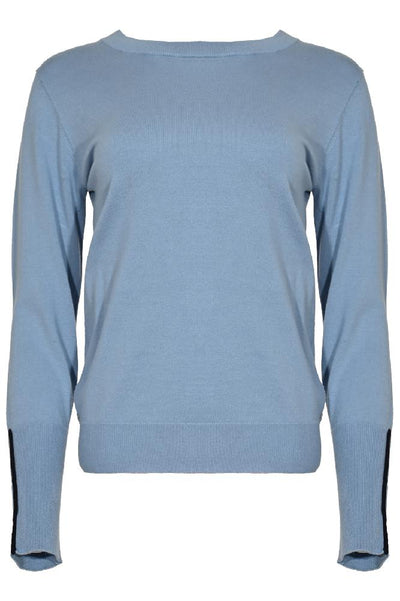 Maicazz Plume Sweater faded blue