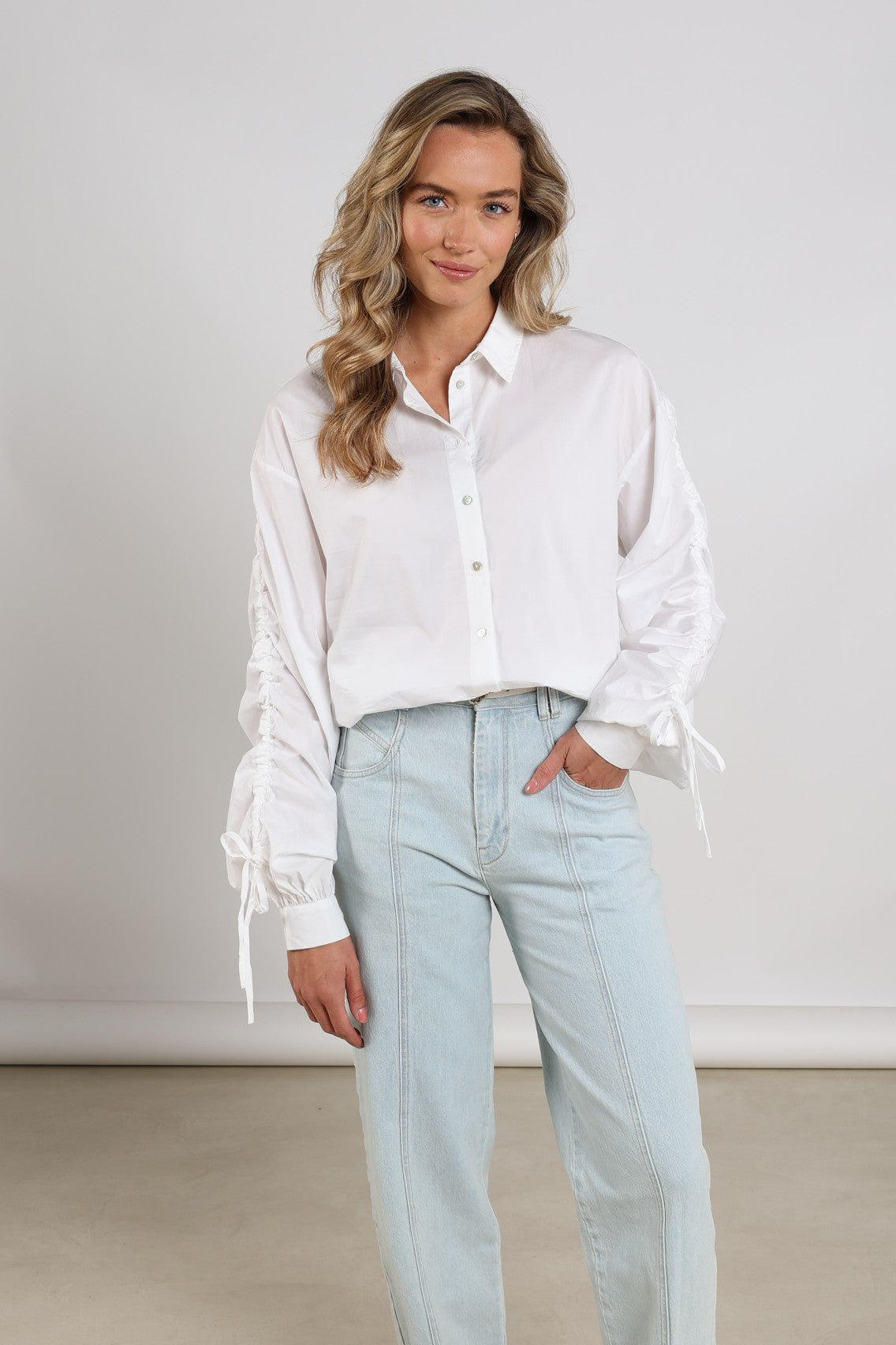 Nukus Rosa Blouse off white