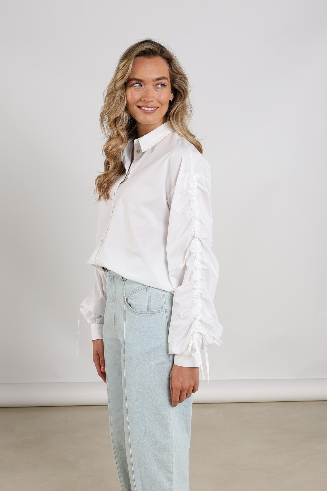 Nukus Rosa Blouse off white