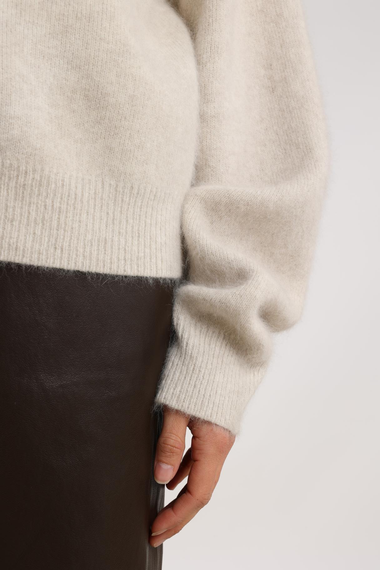 Nukus Magda Cardigan Vest off white