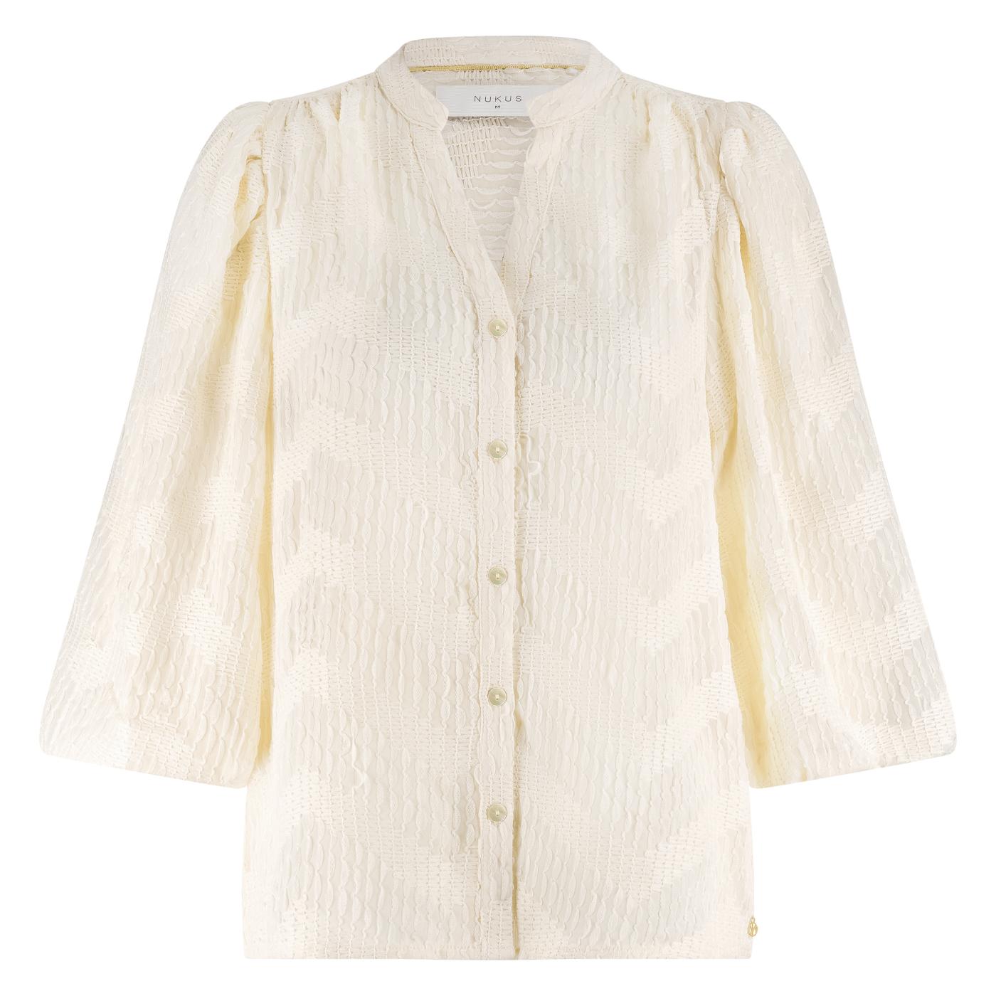 Nukus Rosie Blouse offwhite