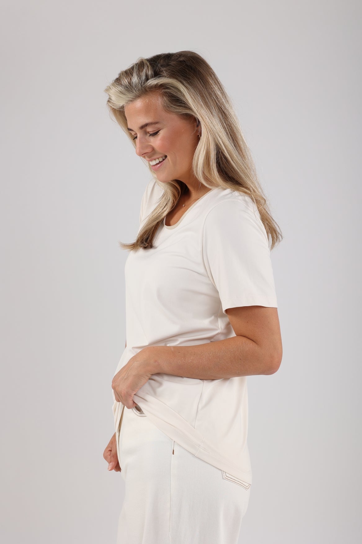 Nukus Tirza Top off white