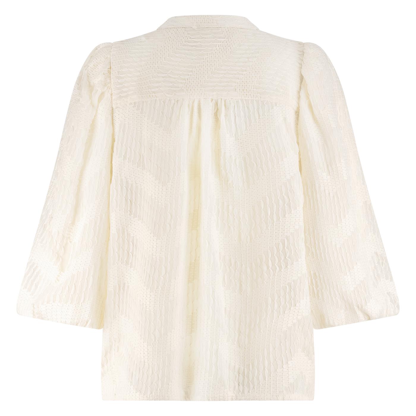 Nukus Rosie Blouse offwhite