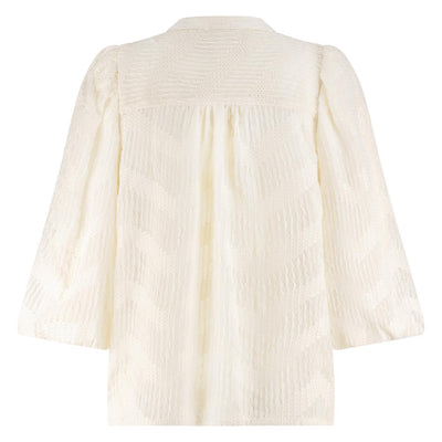 Nukus Rosie Blouse offwhite