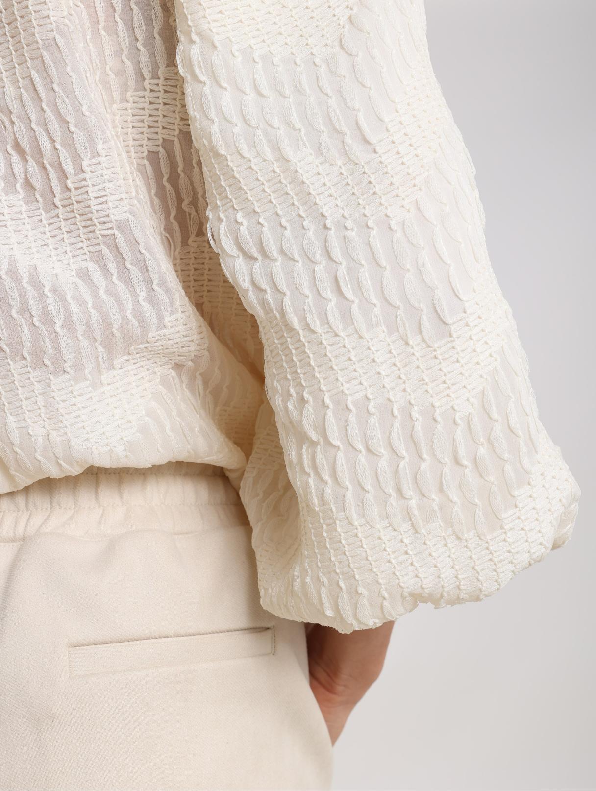 Nukus Rosie Blouse offwhite