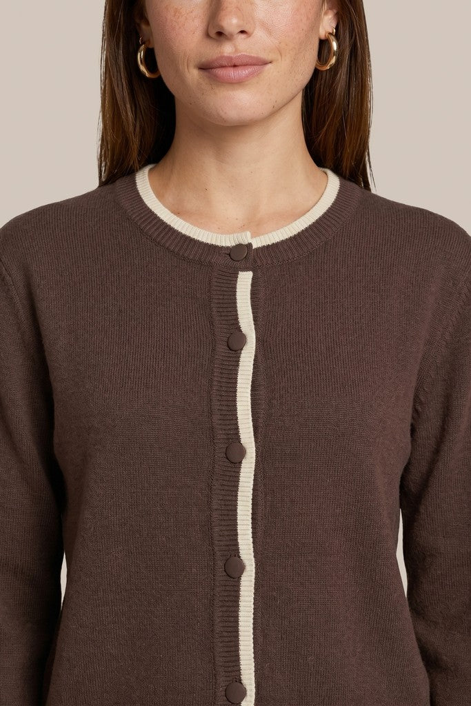 C&S Cathy Vest mocha brown/sand