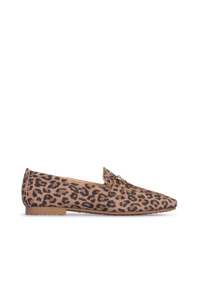 Poelman Odette Instapper leopard brown