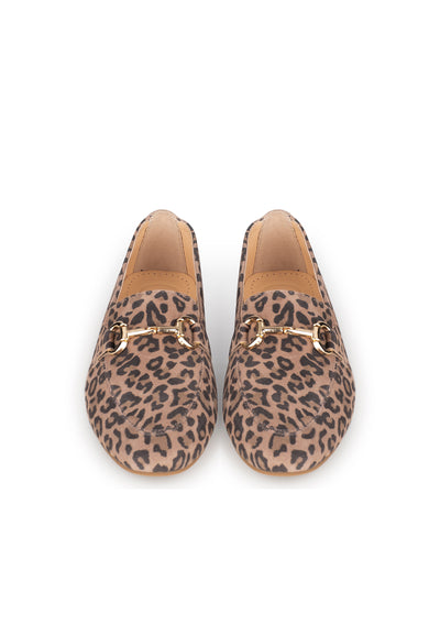 Poelman Odette Instapper leopard brown