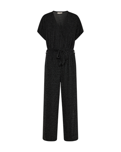 Freequent Jalux Jumpsuit zwart zilver