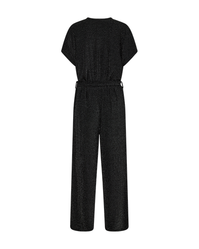 Freequent Jalux Jumpsuit zwart zilver
